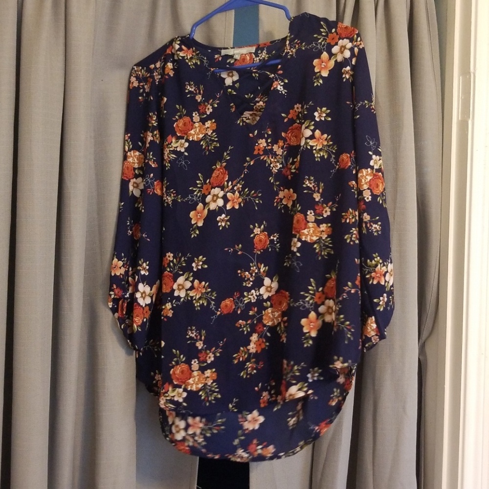Sheer blouse